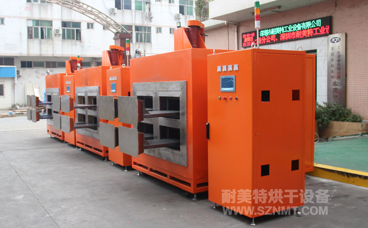 600度石油鉆井的鉆頭鐵件熱處理自動烘箱